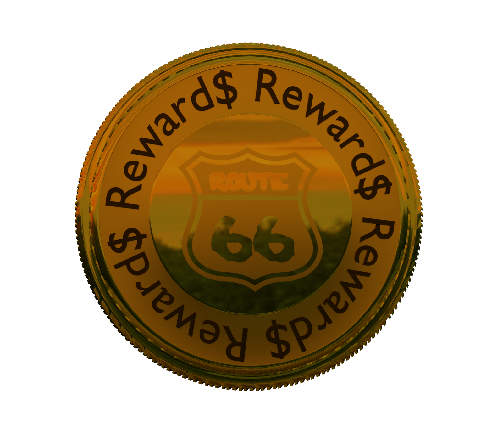 Route 66 Reward$ logo